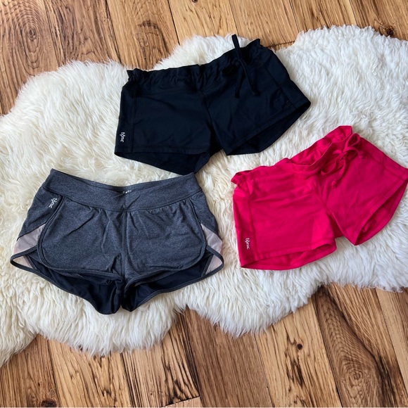 3 pc Tonic Workout Shorts Small - Picture 2 of 9